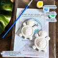 FRIENDSHIP TURTLES KIT | Ready To Paint Plaster Craft Kit