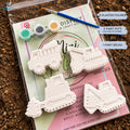 BULLDOZER COLLECTION | Ready To Paint Plaster Craft Kit
