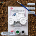 MINI TRACTOR KIT | Ready To Paint Plaster Craft Kit