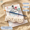 HOT MESS | Ready To Paint Plaster Craft Kit