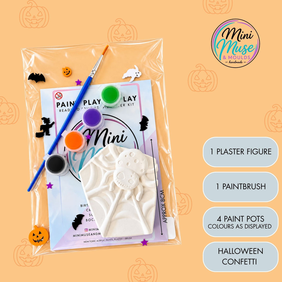 SPOOKY SPIDER Mini Muse & Moulds